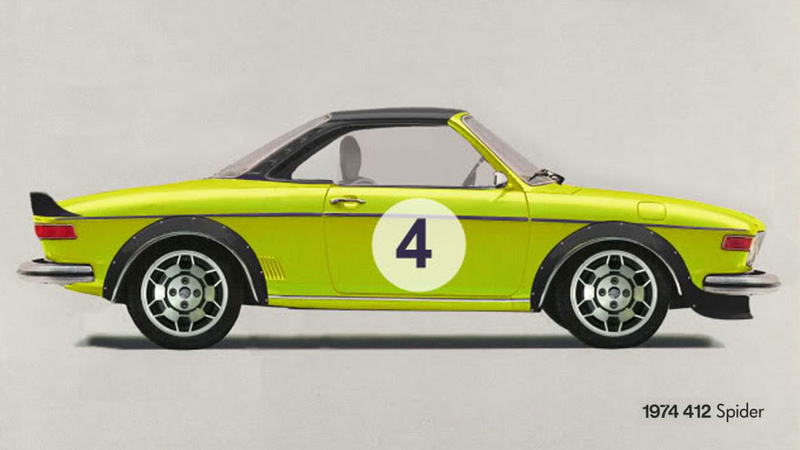 Illustration for article titled Look At These Amazing VWs From A World That Never Was